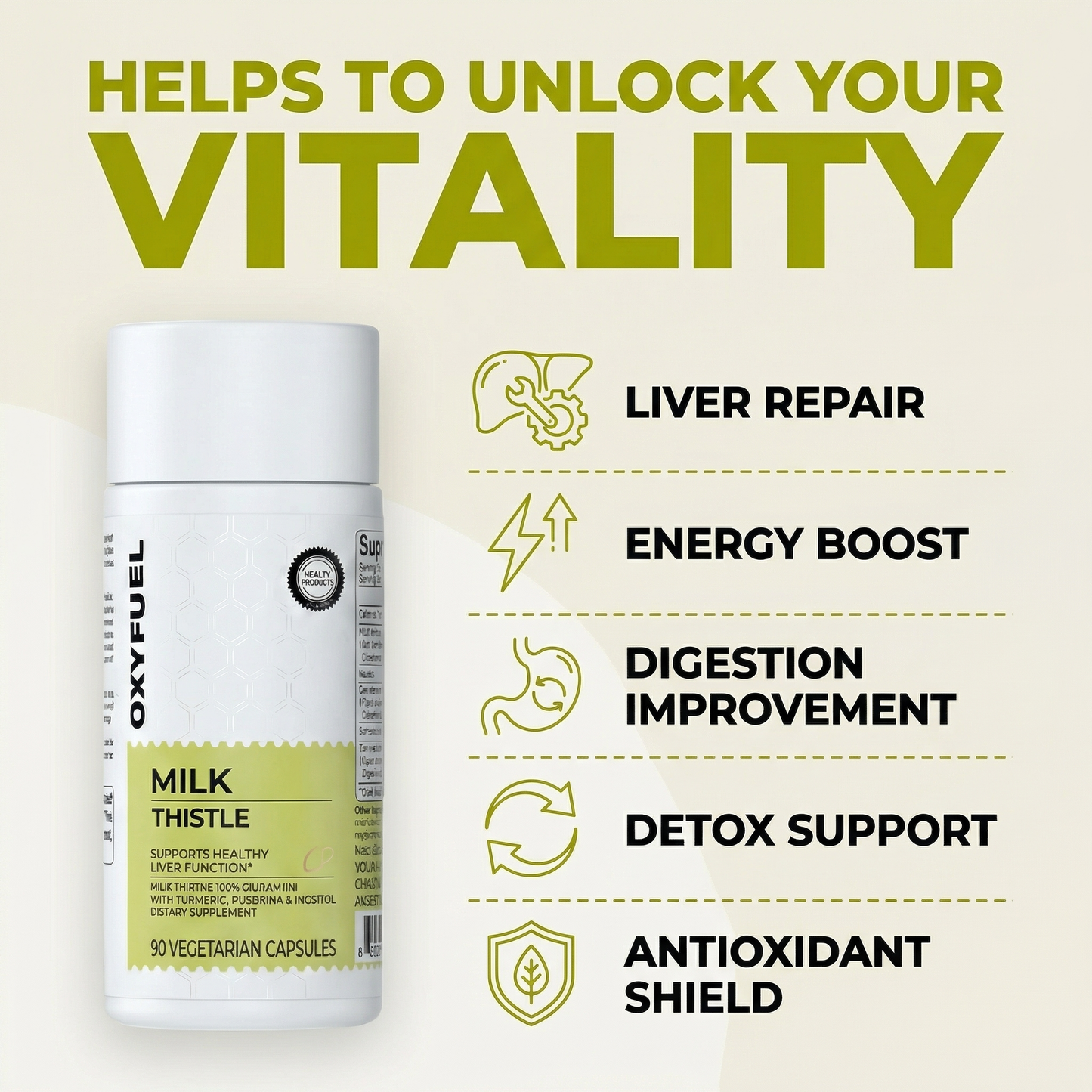 OxyFuel™️ Milk Thistle Detox (Limited Time Offer)